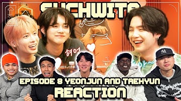 OUR FIRST TIME WATCHING SUCHWITA | SUGA with YEONJUN & TAEHYUN