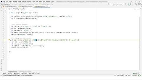 foldByKey | Spark with Scala | Shuffle Operations - part2