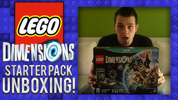 Lego Dimensions Starter Pack Unboxing + Portal Building Tutorial!