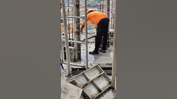 Technical Install bottom beam Formwork for E1 slab concrete