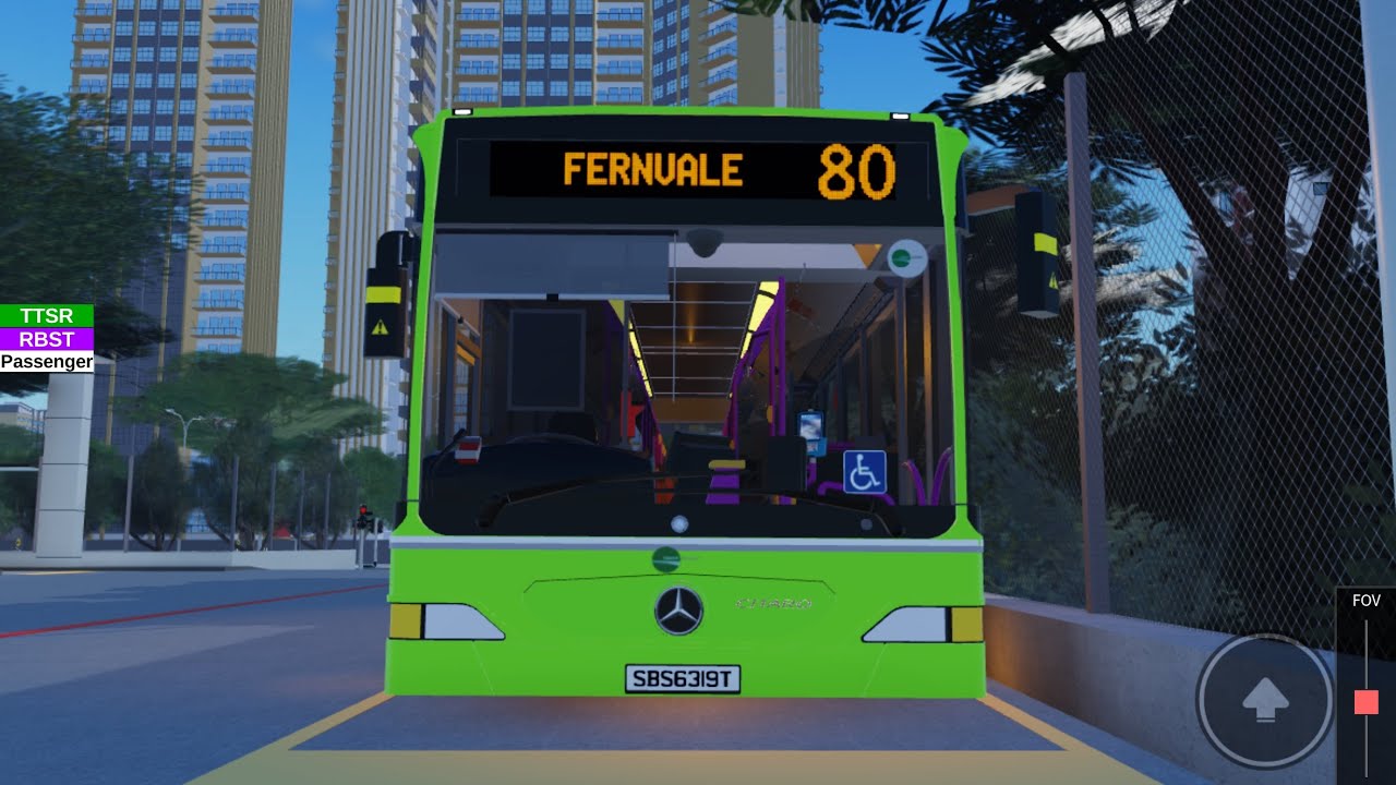 [Joydriving] SBS6319T On Svc 80 MB Citaro | Bosham-Fernvale D2 | TTSR Bosham