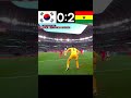South Korea vs Ghana 2022 World Cup  Shorts  Ghana  SouthKorea  worldcup2022