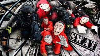 PARKOUR MONEY HEIST vs POLICE NICE ( bella ciao remix ) phi vụ triệu đô