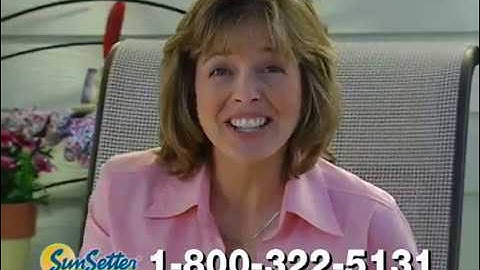 SunSetter Awnings Commercial