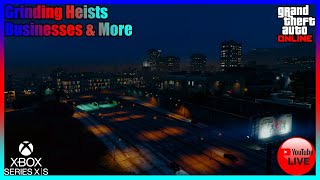 GTA Online Grinding Heists, Businesses \& More (Xbox Series X|S)