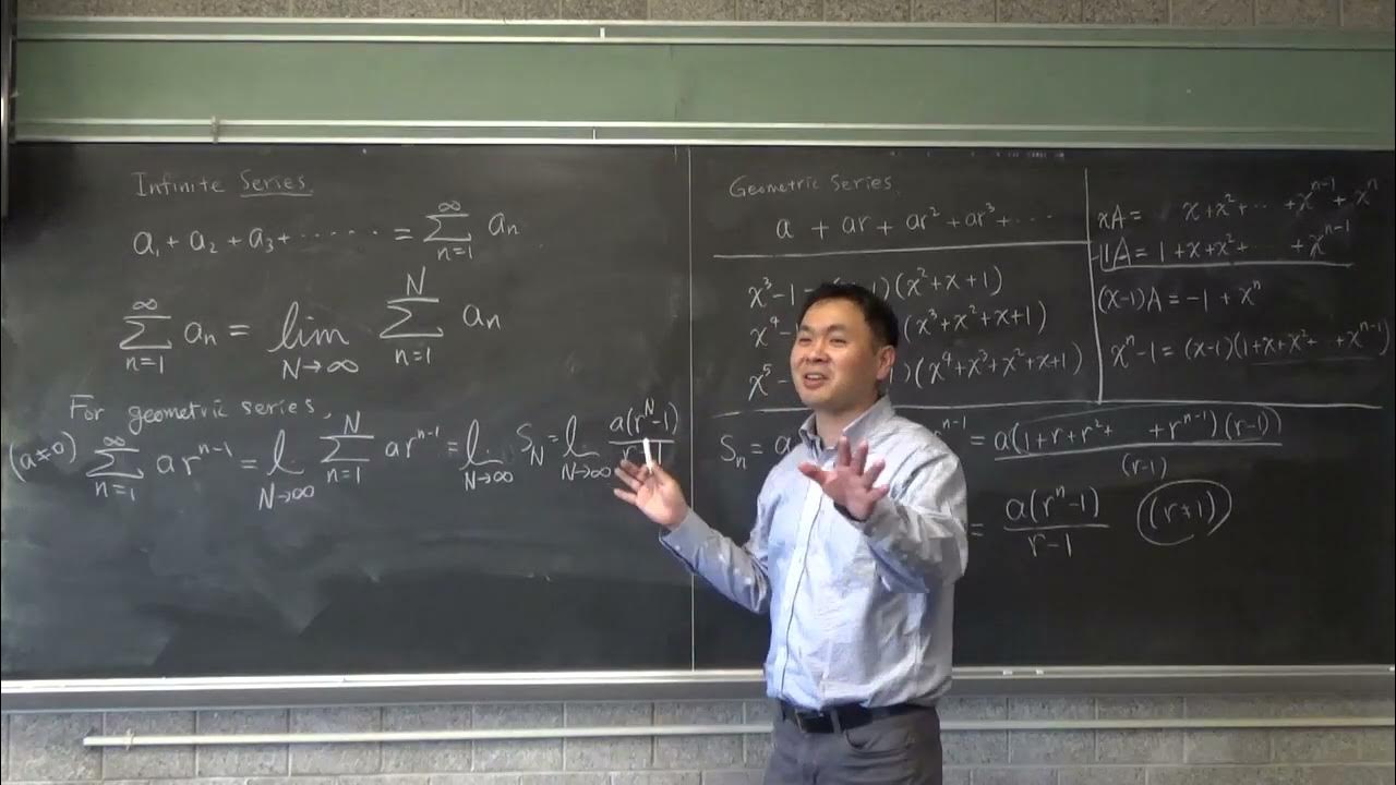 Introduction to geometric series YouTube