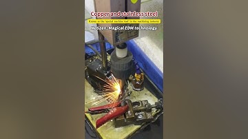 Removing Broken Taps from Machines Using Spark Erosion Technology. EDM Broken Tap Removal#edm