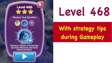 Inside Out Thought Bubbles Level 468 Tips and Strategy Gameplay Walkthrough No Boosters