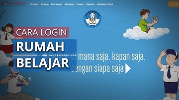 Cara Login ke Rumah Belajar Kemendikbud di belajar.kemdikbud.go.id, Bimbel Online Gratis