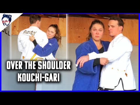 How To Do an Over the Shoulder Kouchi-Gari in Judo | Ronda Rousey's Dojo #18