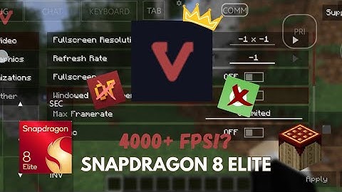 🚀 INSANE 4000+ FPS in PojavLauncher! 🤯 Snapdragon 8 Elite iQOO 13 - Next-Level Minecraft Java!