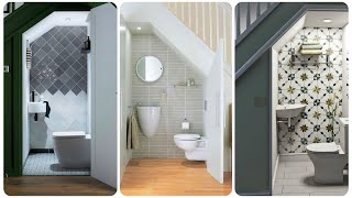 Brilliant Small Bathroom Under Stairs Design Ideas | Toilet Under Staircase | Under Stairs Hacks