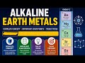 Alkaline Earth Metals Exam Booster 🚀 | Important Points + Tricky mcqs