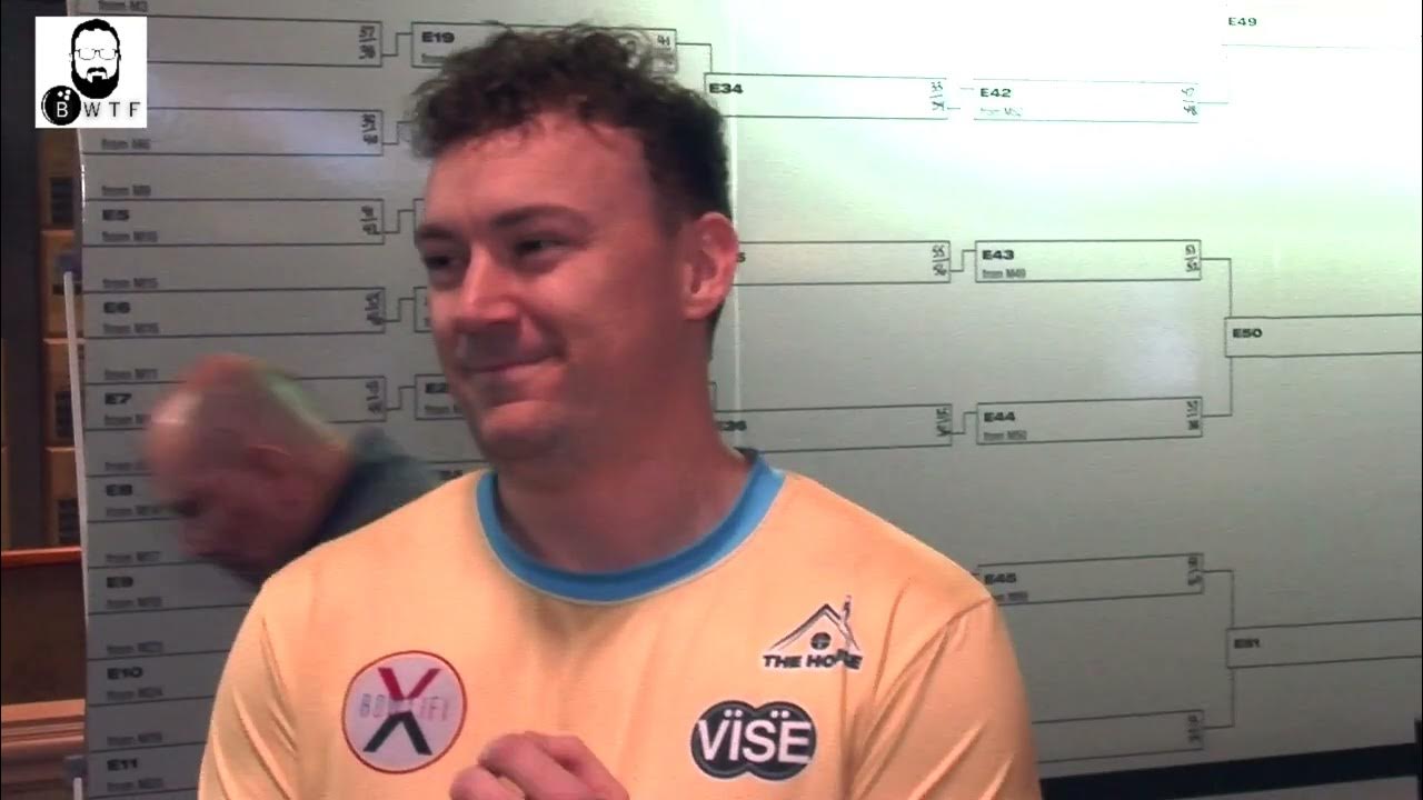 Williams' take on the 2024 USBC Masters pattern "...the right's WALLED
