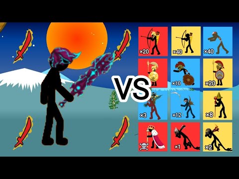 Angry vamp swordwrath vs all stick figures - stick war legacy @imparatoroyuncukaplana419