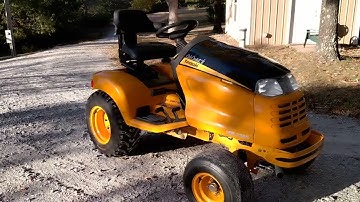 Cub Cadet 3205 after paint