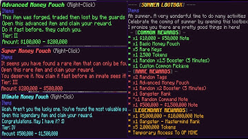 Pocketmine Plugin | UniverseBE | OP Prisons | Sneek Peak #2: Money Pouches + 1 Lootbox Reveal