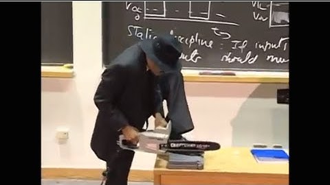 6.002x Circuits and Electronics | MIT on edX | Chainsaw Demo