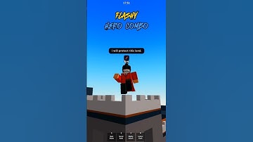 FLASHY hero combo. (Roblox project smash)