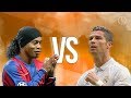 Ronaldinho vs cristiano ronaldo  splendid dribbling skills  goals