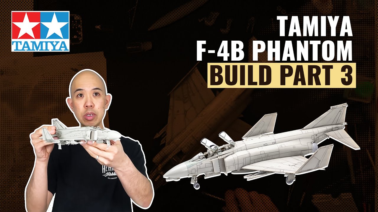 Tamiya NEW 1/48 F-4B Phantom II VF-111. Full build aircraft model