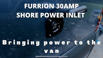 How to install a 30 amp shore power Inlet in your van