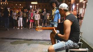 Imad Fares - Latin Street Spanish Guitar, Krakow series video#5