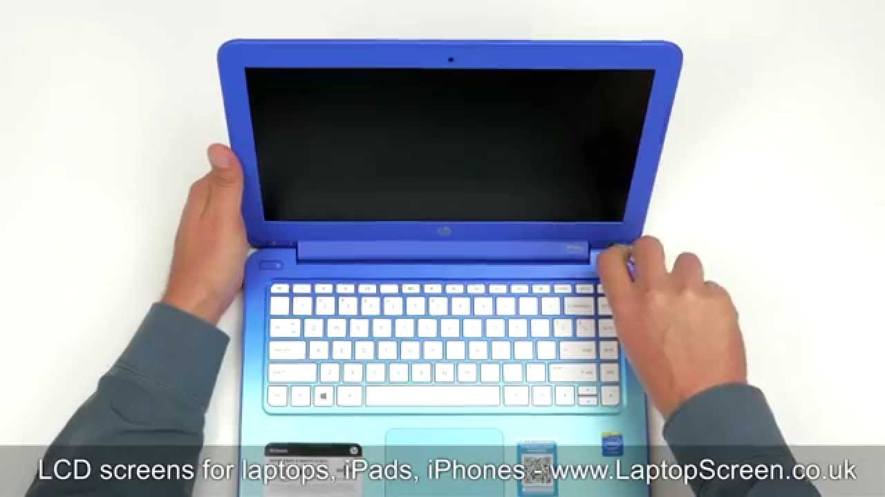 How to replace laptop screen / Fixing LCD [ HP Stream 13 ] YouTube
