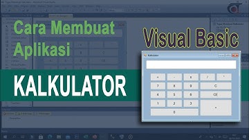 Membuat Aplikasi Kalkulator Dengan Visual Basic || Tutorial Lengkap Beserta Penjelasannya