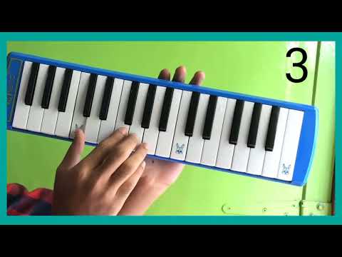 Cara Bermain Pianika dengan irama lagu Greetings