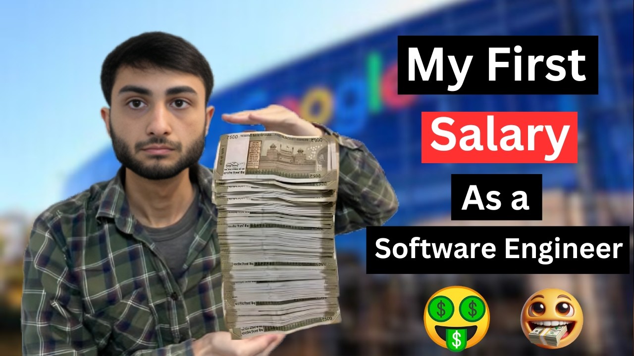 Software Engineer Salary | My First Salary as a Software Engineer - YouTube