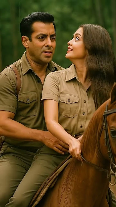 Romance on Horseback! Salman Khan & Aishwarya in Adventure Mode 😍#salmankhan #love #aishwarya