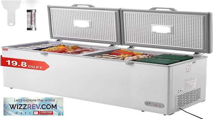 VEVOR Chest Freezer 19.8 Cu.ft 561 L Large Deep Freezer