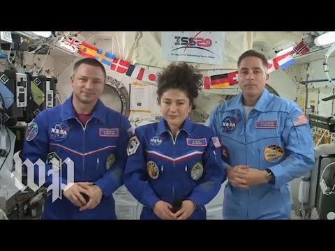 Astronauts on board the ISS offer advice on living in close quarters during coronavirus lockdowns Astronauts on board the ISS offer advice on living in close quarters during coronavirus lockdowns