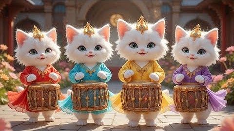 Cat Dance💃✨| Cute Cat Dance Video for All Ages 😻🤣 | By Kitten Moew Billi