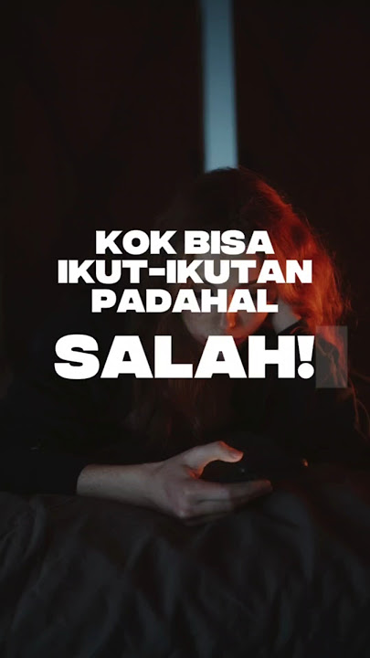 Sindrom : Asal jangan BEDA!