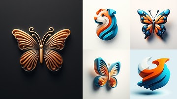 How to Create 3D Logo Design Bing AI Tutorial | Minimalistic Logo Using AI For Free | AI BING