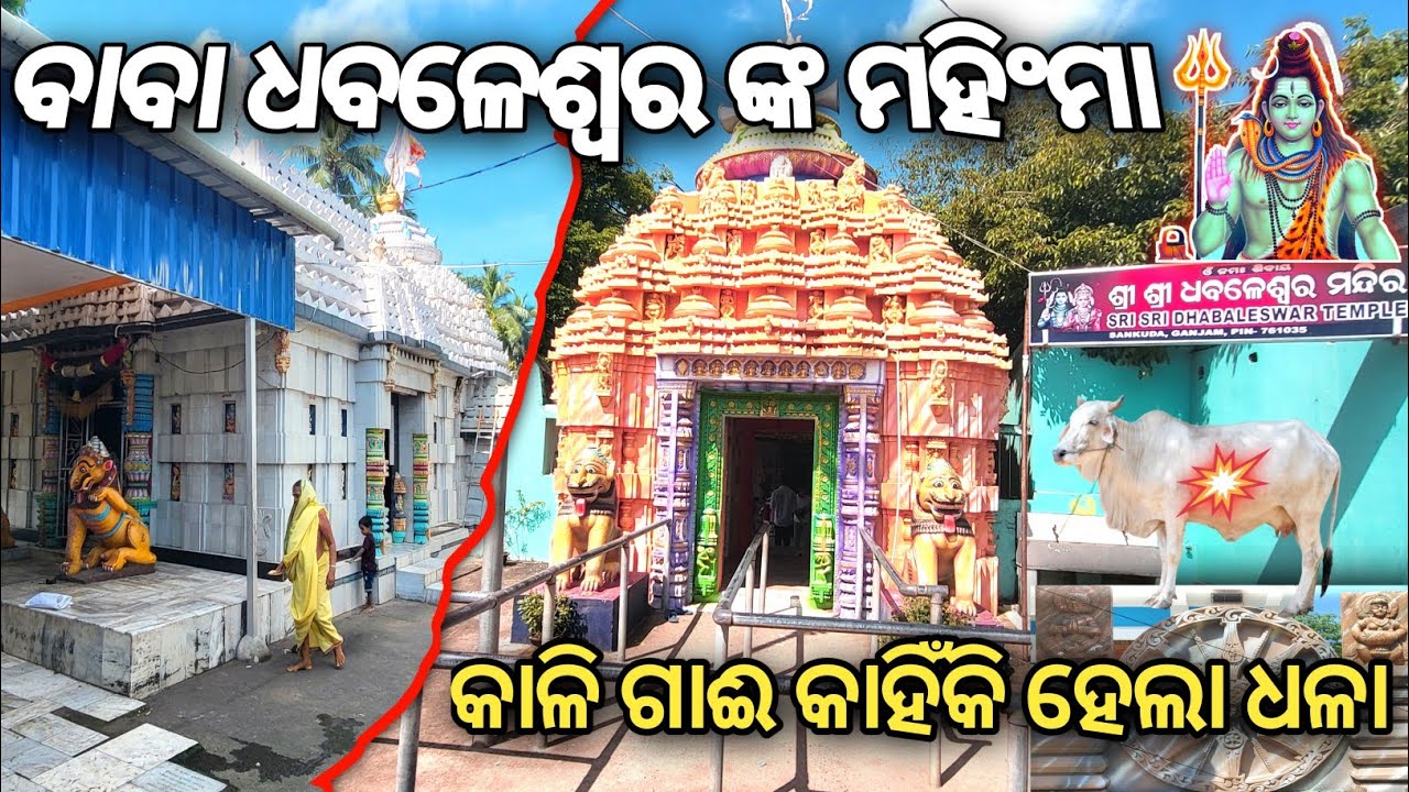 Dhabaleswar Temple ||ଧବଳେଶ୍ଵର ମନ୍ଦିର ସାଙ୍କୁଡା ଗଞ୍ଜାମ ||Odisha tourism  #dhabaleswartemple