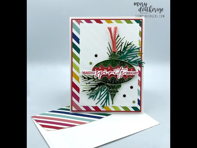 Stampin' Up! Joy of Christmas Designer Series Paper - Stamping With Tracy