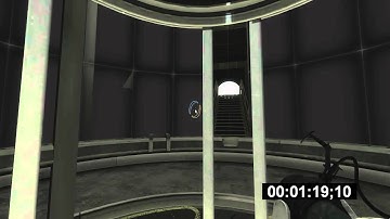 Portal 2 Airstrafe like a pr0, bhop_bouncy, bhop_sloth, falling with style