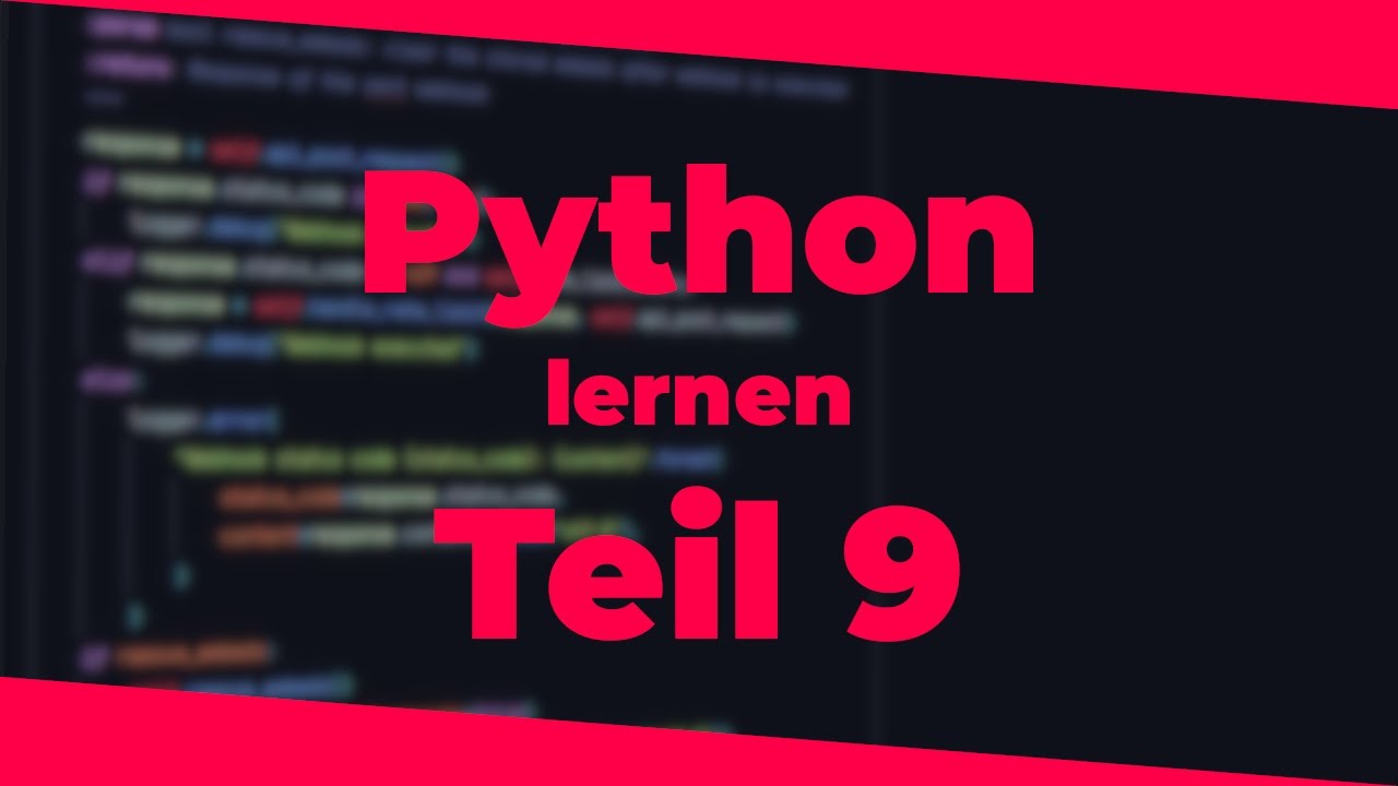 Python lernen - List Comprehension | Teil 9 | 2024 - YouTube