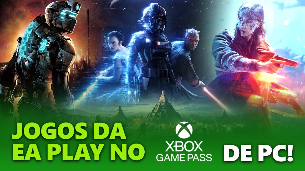 JOGOS EA PLAY no XBOX GAME PASS de PC! 