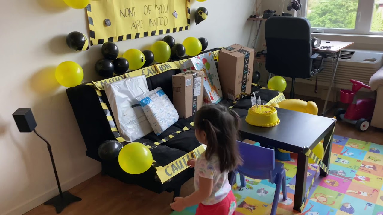 Quarantine birthday party YouTube