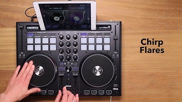 Controller Scratching.   17.  Chirp Flare Scratch. Tutorial 17/17 practice cut