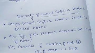 Fea 1D bar element lecture video -9