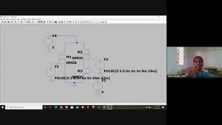 Static CMOS Logic for Expression1 LT Spice L2