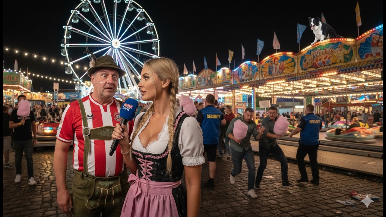 ИИ берёт интервью у британцев на Октоберфесте
