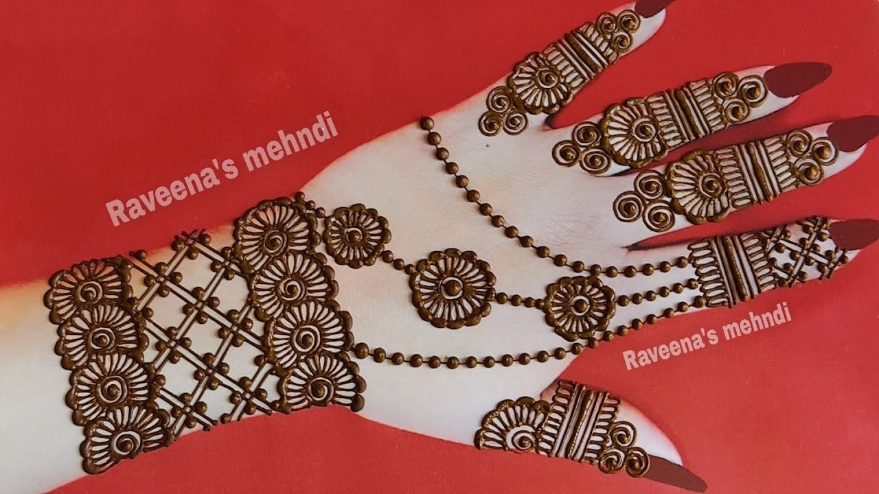 Easy Bracelet Mehndi Design | Latest Diwali Mehndi Design 2019 | Simple Mehndi  Designs | HENNA ART - YouTube