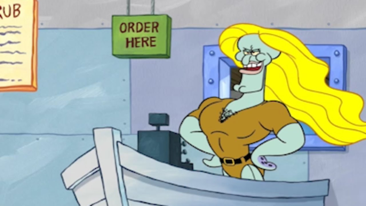 muscular squidward