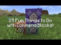 25 Secret Uses For Command Blocks In Minecraft (CRAZY HACKS!)